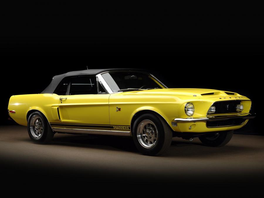  Shelby GT500 KR Convertible 1968 года  (фото 3 из 58)